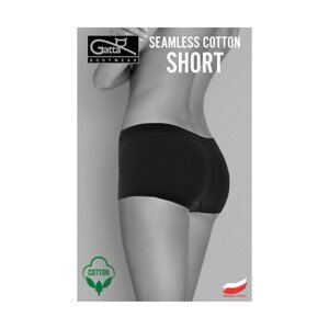 Gatta Seamless Cotton Short 1636S dámské kalhotky, M, black/černá