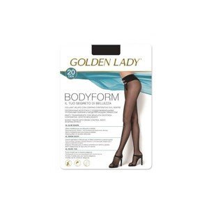Golden Lady Bodyform 20 den punčochové kalhoty, 4-L, nero/černá