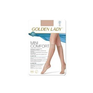 Golden Lady Mini Confort 20 den A`2 2-pack podkolenky, 1/2-s/m, nero/černá