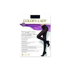 Golden Lady Tonic 70 den punčochové kalhoty, 5-XL, nero/černá