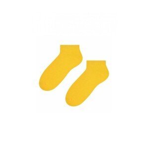Steven art.052 dámské ponožky, Hladké, 38-40, žlutá