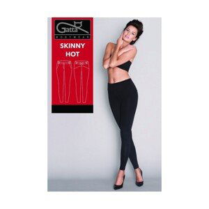 Gatta Skinny Hot 4502S Dámské kalhoty, XXL, black/černá