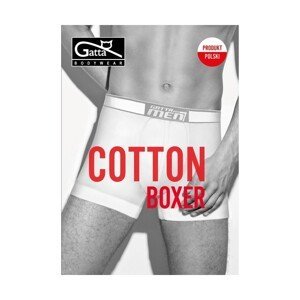 Gatta Cotton Boxer 41546 pánské boxerky, L, bílá