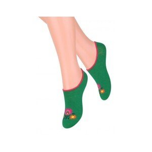 Steven Folk art.119 Dívčí ponožky, 26-28, zelená