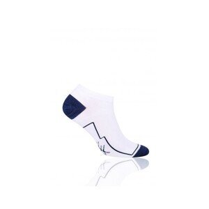 Steven Dynamic Sport art.101 ponožky, 41-43, Bílá-Modrá