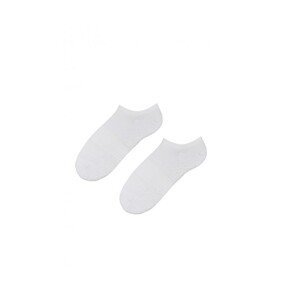 Steven półfrota ABS art.135 Pánské ponožky, 41-43, bílá