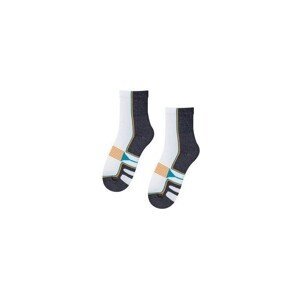 Wola Sportiwve Frotte  W94.1N6 AG+ Pánské ponožky, 39-41, white/bílá