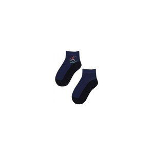 Gatta Cottoline jarní-letní vzorované G34.N59 6-11 let Dětské ponožky, 30-32, jeans