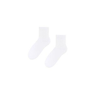 Steven Hladký art.014 ponožky, 32-34, bílá