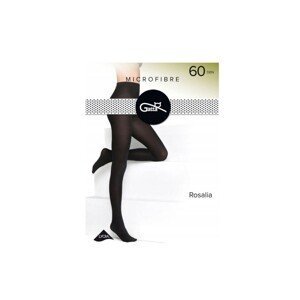 Gatta Rosalia 60 den 5-XL punčochové kalhoty, 5-XL, grafit/odc.szarego