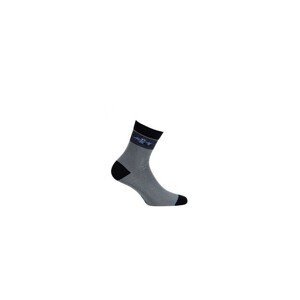 Wola W44.P01 11-15 lat Chlapecké ponožky vzorce, 33-35, černá