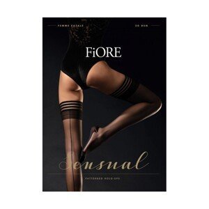 Fiore Femme Fatale O 4064 20 den punčochy, 3-M, černá