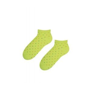 Steven art. 114 Dámské kotníkové ponožky, 38-40, zelená světlý