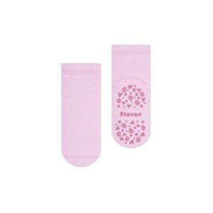 Steven 164 Dětské ponožky (pro miminko) ABS, 17/19, růžová