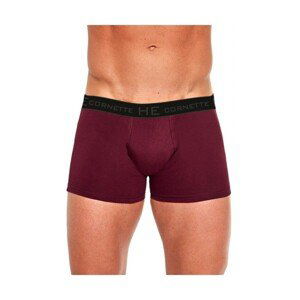 Cornette High emotion 503 claret Pánské boxerky, XL, claret