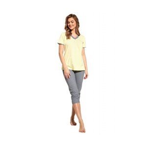 Cornette Sylvia 447/228 Dámské pyžamo, L, žlutá