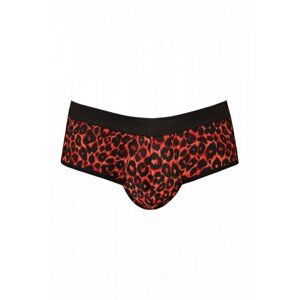 Anais Tribal Bikiny Jockstrap, L, červená/vzor