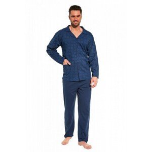 Cornette 114/57 656205 Pánské pyžamo, XXL, modrá