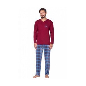Regina 433 Pánské pyžamo plus size, XXL, béžová