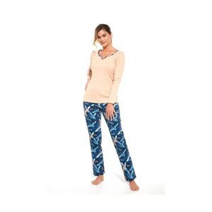 Cornette Veronica 739/318 Dámské pyžamo, XL, béžová