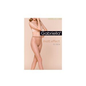 Gabriella Matt Effect 15 den Punčochové kalhoty, 4-L, beige/odc.beżowego