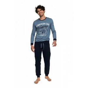Henderson Burn 40022-55X Pánské pyžamo, XL, modro-černá