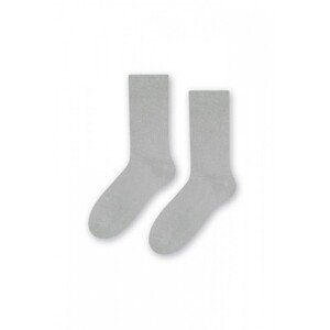 Steven 063-140 šedé Pánské ponožky, 41/43, šedá