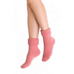Steven 067-064 růžové Dámské ponožky, 35/37, růžová