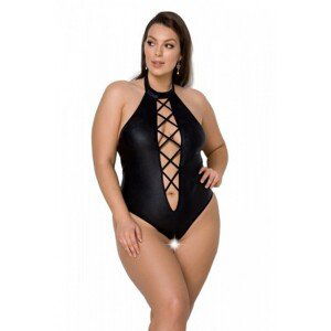 Passion Nancy Body Plus Size, 4XL/5XL, černá