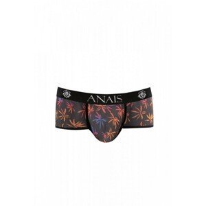 Anais Chill Brief Pánské boxerky hipster, XL, černá/vzor