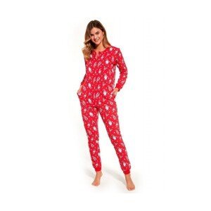 Cornette overal Gnomes2 786/307 Dámské pyžamo, XL, červená