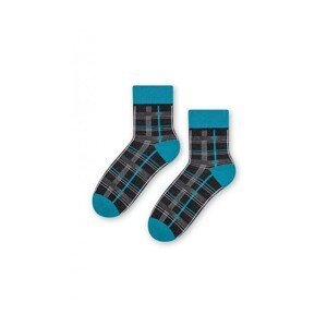 Steven art.022 ponožky pro chlapce, 35-37, modrá