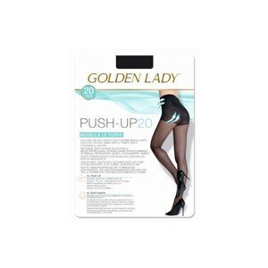 Golden Lady Push-up 20 den punčochové kalhoty, 4-L, Nero