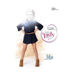 Gatta Little Lady Mija 116-158 20 den Punčochové kalhoty, 140-146, Bianco