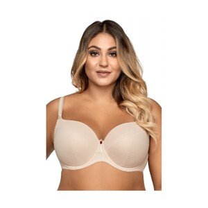 Ava 1263 Painel béžová Podprsenka vyztužená plus size, 75K, béžová