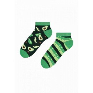 More Avocado 035-A020 tmavě zelené Pánské ponožky, 43-46, Tmavá zelená