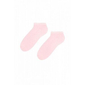 Steven 052 světle růžové Kotníkové ponožky, 38/40, růžová