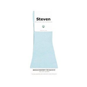 Steven 018 světle modré Netlakové ponožky, 35/37, světle modrá