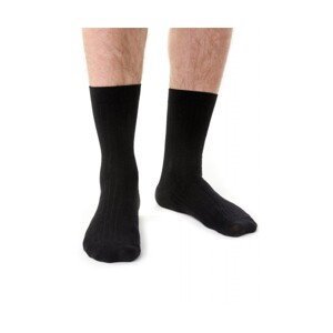 Steven 130 černé Pánské ponožky, 41/43, černá