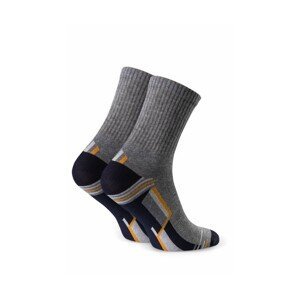 Steven Sport 022 290 šedé Chlapecké ponožky, 35/37, Mix