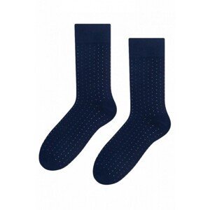 Steven 056-130 tmavě modré Pánské ponožky, 39/41, modrá