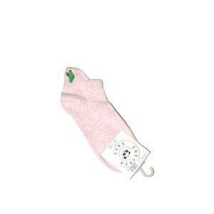 WiK 36361 Sneaker Soxx Dámské kotníkové ponožky, 39-42, růžová melanž