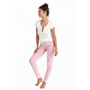 Sensis Anastasia Dámské pyžamo, XL, Ecru-Pink
