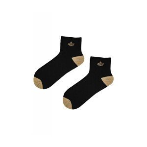 Noviti SB028 Lurex netlakové Dámské ponožky, 39-42, bílá