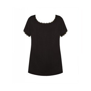 Nipplex Mix&ampMatch Margot hladká Pyžamová košilka, XL, černá