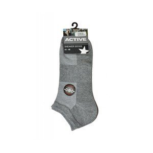 WiK 16404 Active Pánské kotníkové ponožky, 39-42, bílá