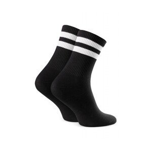 Steven 060 307 sport černé Dětské ponožky, 38/40, černá