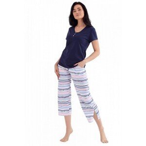 Cana 116 Dámské pyžamo, XL, modrá
