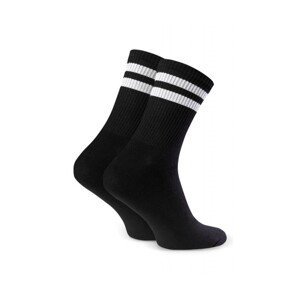 Steven Sport 057 338 černé Pánské ponožky, 44/46, černá