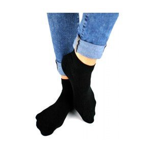 Noviti ST 001 U 02 černé Kotníkové ponožky, 43/46, černá